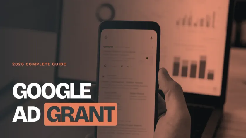 GOOGLE AD GRANT — 2026 COMPLETE GUIDE — Faith Funnels blog thumbnail