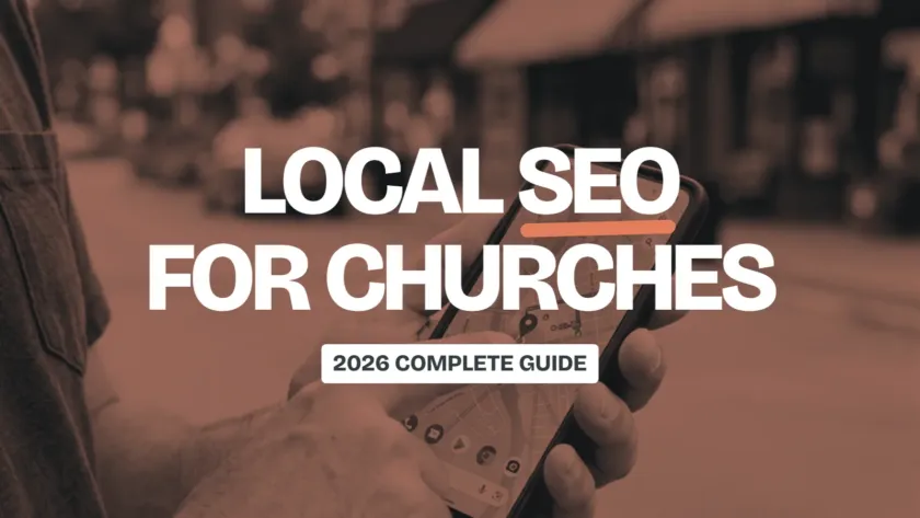 LOCAL SEO FOR CHURCHES — 2026 COMPLETE GUIDE — Faith Funnels blog thumbnail